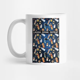 Laugh Drink Repeat Mug